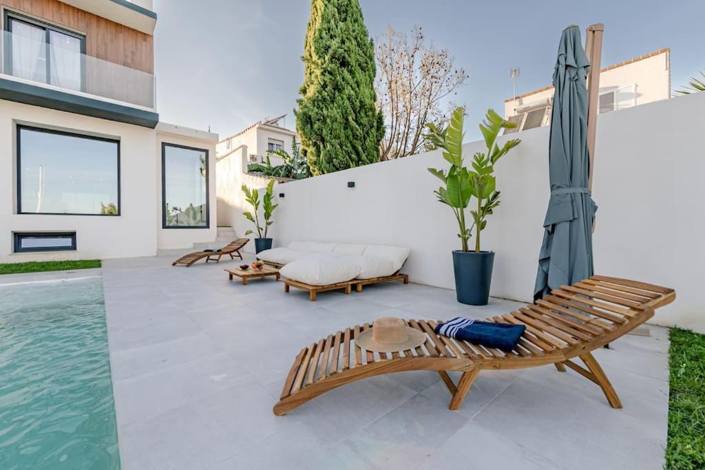 Villa Con Piscina Privada Gelves Zewnętrze zdjęcie