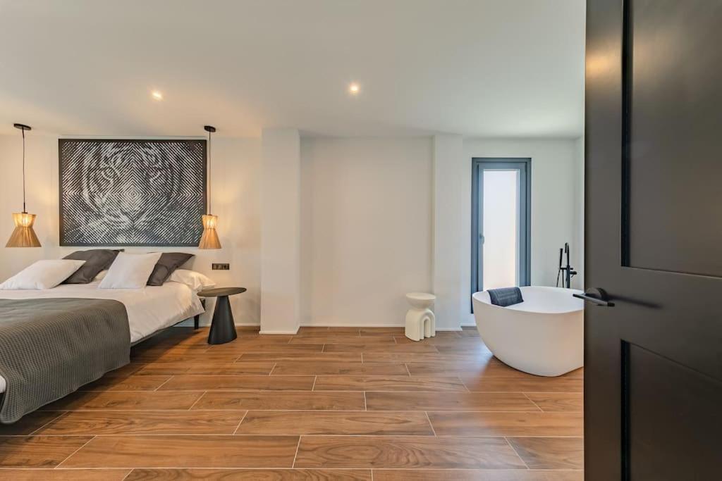 Villa Con Piscina Privada Gelves Zewnętrze zdjęcie