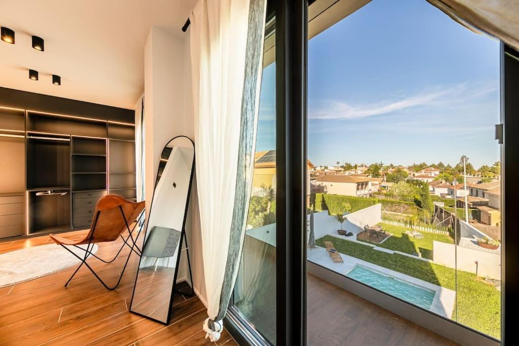 Villa Con Piscina Privada Gelves Zewnętrze zdjęcie