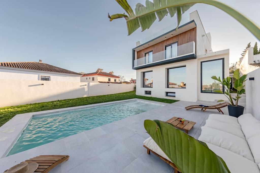 Villa Con Piscina Privada Gelves Zewnętrze zdjęcie
